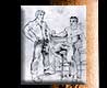 Click for larger image of this vintage bisexual drawing series