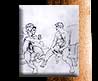 Click for larger image of this vintage bisexual drawing series