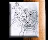 Click for larger image of this vintage bisexual drawing series