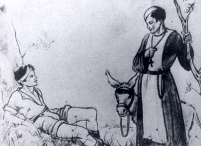 Friar and Shepherd by Jean Vincent