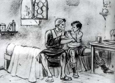 Friar and Shepherd by Jean Vincent