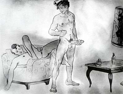Gay Erotic Drawings 45