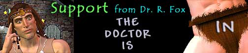The Doctor is IN with Free Gay Support from Dr. R. Fox here at Aaron's Lavender Leviathan