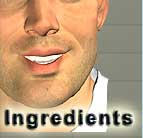List of Ingredients below