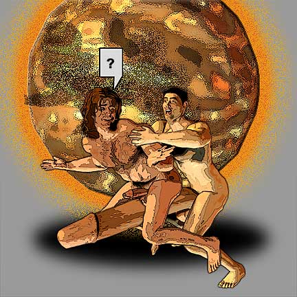 Gay Comic Strip, Aaron's Life - The Sphere. Frame 2