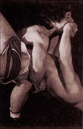 Vintage gay nude male photo