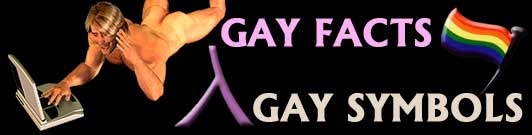 Gay Facts, Gay Symbols, Lamda, Freedom Flag, and The Pink Triangle