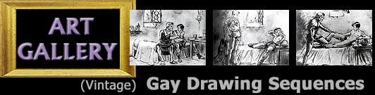 Erotic Vintage Gay Drawings